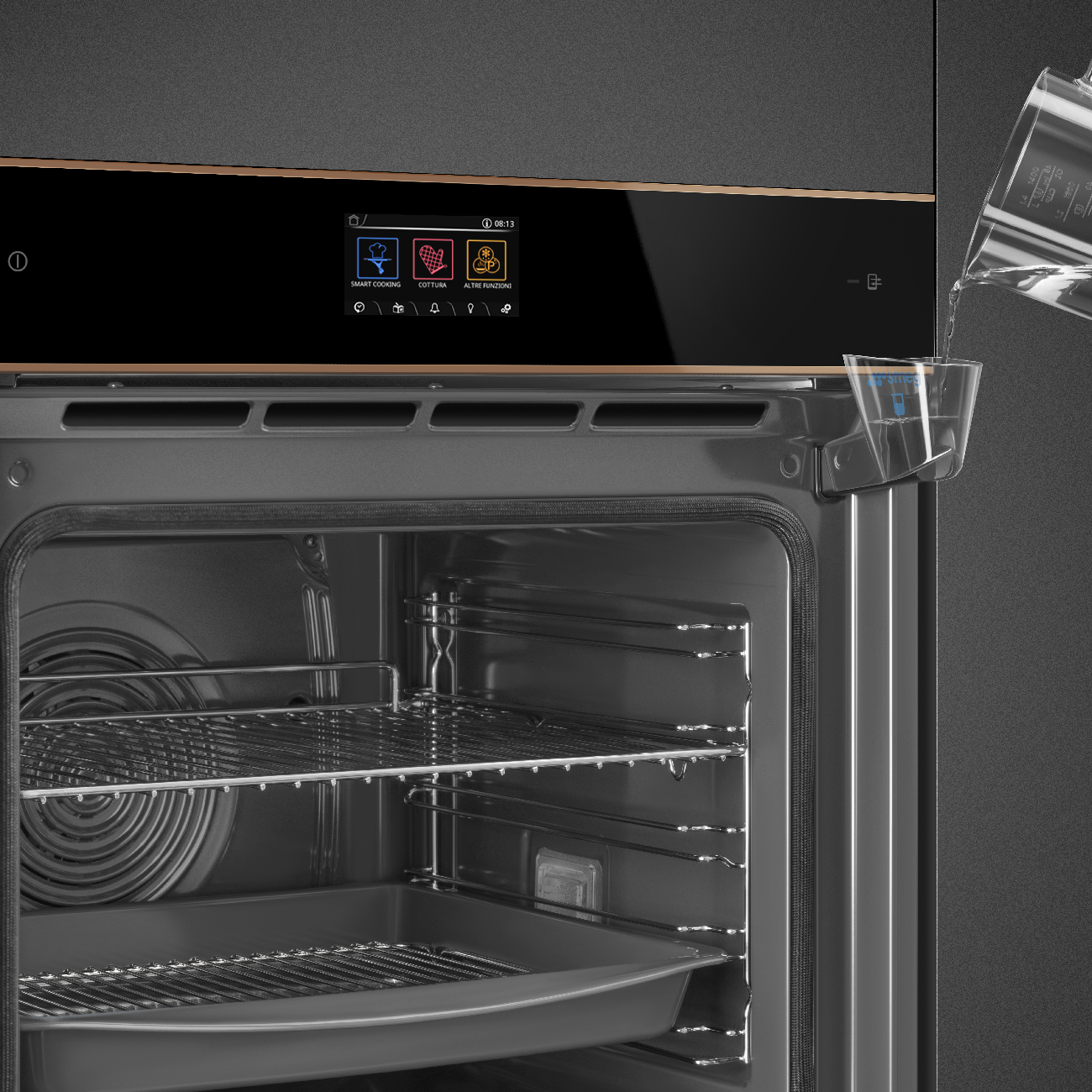 HORNO GALILEO PYRO STEAM 60 CM – REF: SOP6604S2PNR - Imagen 5