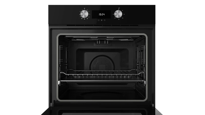 HORNO MULTIFUNCIONAL CRISTAL NEGRO 60 CM– REF: HLB8400 - Imagen 2
