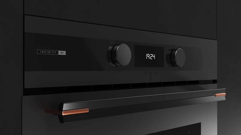HORNO PIZZERO CRISTAL NEGRO 60 CM – REF: HLB85G1PBM - Imagen 5
