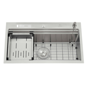 LAVAPLATOS 76 X 45 SOBREPONER SATIN NICKEL – REF: AZ7645B-R/C6SS/N7645